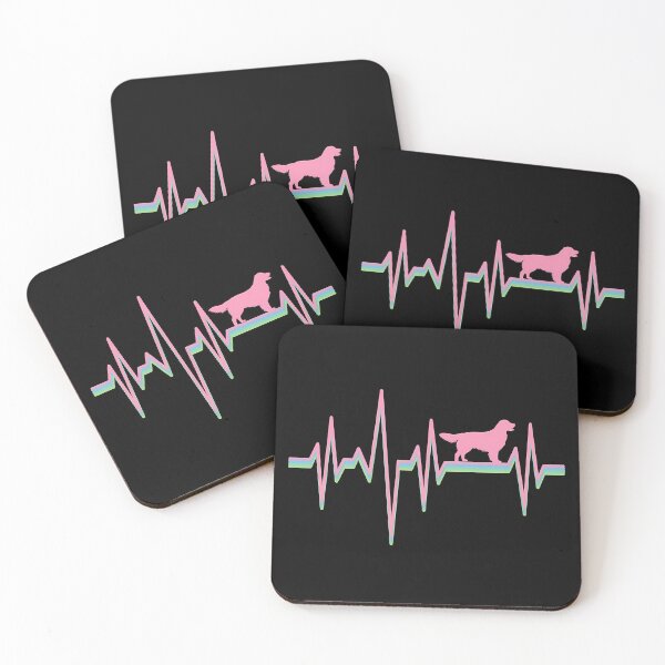 Item preview, Heartbeat of a dog lover  black product designed and sold by medinoboozew.
