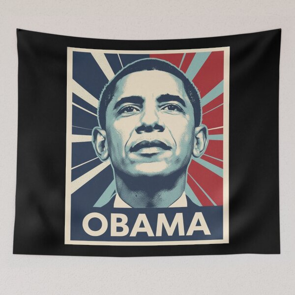 Item preview, Barack Obama Hope Style Retro Political Poster Art designed and sold by DamianRoy88.