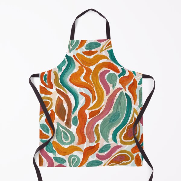 Item preview, Abstract Multicolor Brush Strokes Handpainted designed and sold by Shalini Bisht.