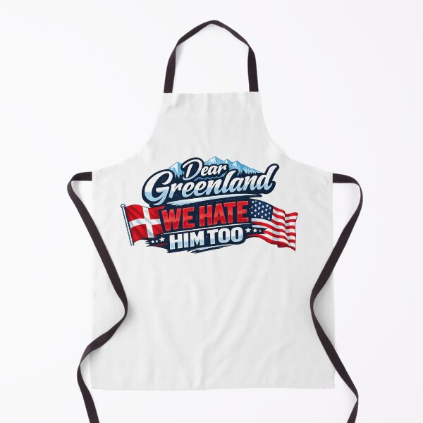 Item preview, Denmark Dear Greenland We Hate Him Too Patriotic Greenland  designed and sold by first-shirt ⭐ ⭐ ⭐ ⭐ ⭐.