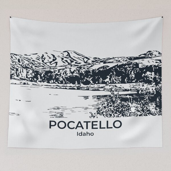 Item preview, Pocatello - Idaho designed and sold by Lakeric Cityscapes.