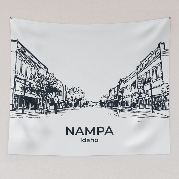 Item preview, Nampa – Idaho designed and sold by Lakeric Cityscapes.