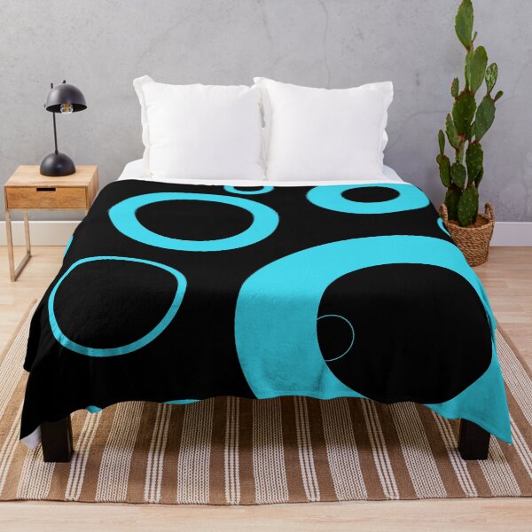 Item preview, Circle pattern | light blue circles designed and sold by dfly-creations.