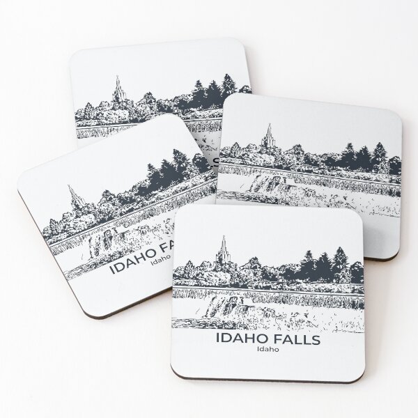 Artikelvorschau, Idaho Falls – Idaho entworfen und verkauft von Lakeric Cityscapes.