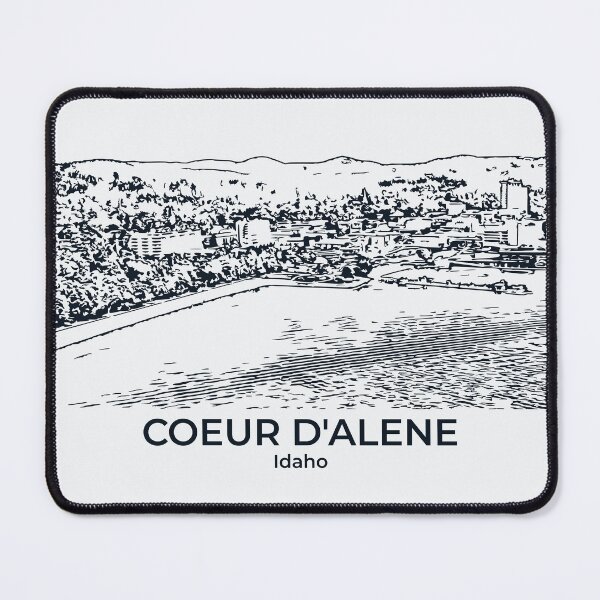 Item preview, Coeur d’Alene – Idaho designed and sold by Lakeric Cityscapes.