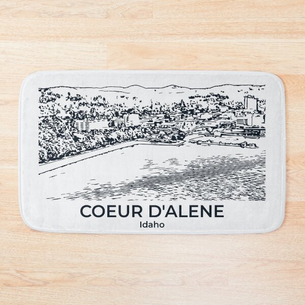 Item preview, Coeur d’Alene – Idaho designed and sold by Lakeric Cityscapes.