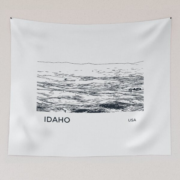 Item preview, Idaho USA designed and sold by Lakeric Cityscapes.