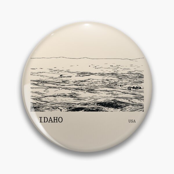 Item preview, Idaho USA designed and sold by Lakeric Cityscapes.