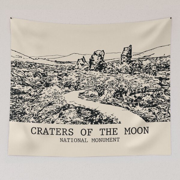 Item preview, Craters of the Moon National Monument designed and sold by Lakeric Cityscapes.
