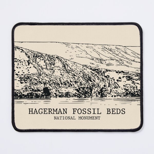 Item preview, Hagerman Fossil Beds National Monument designed and sold by Lakeric Cityscapes.