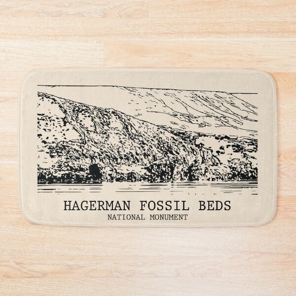 Item preview, Hagerman Fossil Beds National Monument designed and sold by Lakeric Cityscapes.