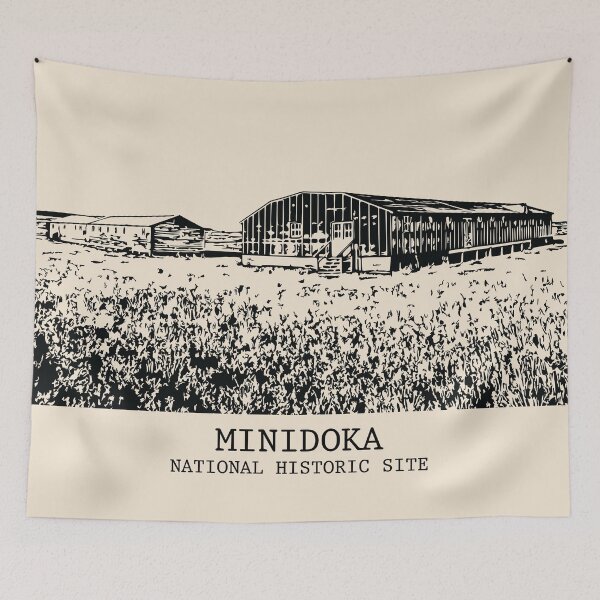 Item preview, Minidoka National Historic Site designed and sold by Lakeric Cityscapes.