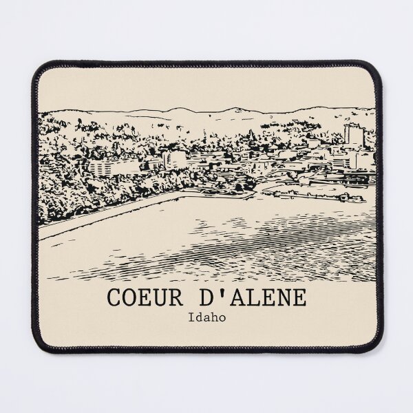 Item preview, Coeur d’Alene – Idaho designed and sold by Lakeric Cityscapes.