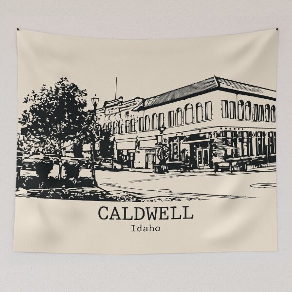 Item preview, Caldwell – Idaho designed and sold by Lakeric Cityscapes.