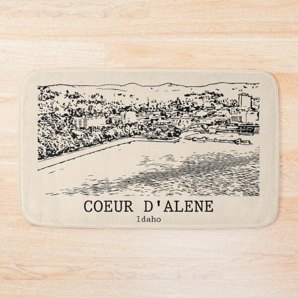 Item preview, Coeur d’Alene – Idaho designed and sold by Lakeric Cityscapes.