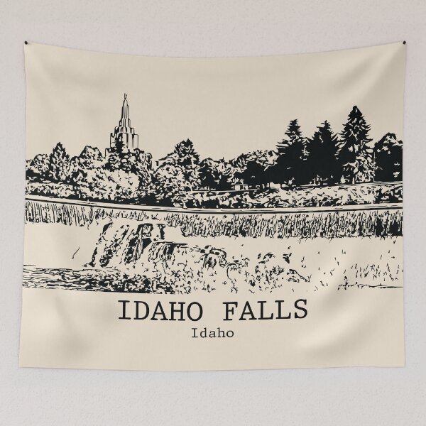 Item preview, Idaho Falls – Idaho designed and sold by Lakeric Cityscapes.
