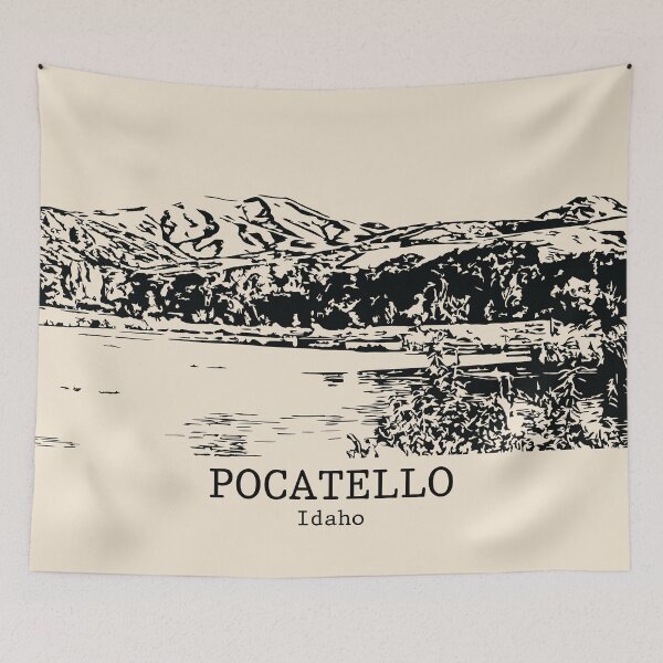 Item preview, Pocatello - Idaho designed and sold by Lakeric Cityscapes.