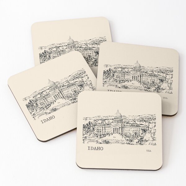 Item preview, Idaho State USA designed and sold by Lakeric Cityscapes.
