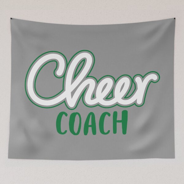 Item preview, Cheer Coach Green designed and sold by jillianromero.
