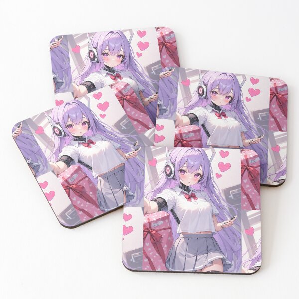 Item preview, Anime android girl in love - Valentine's Day designed and sold by ArtsJulian.