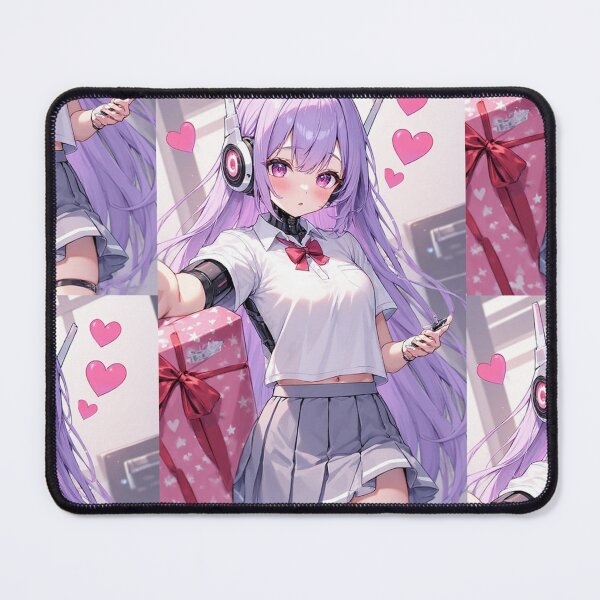 Item preview, Anime android girl in love - Valentine's Day designed and sold by ArtsJulian.
