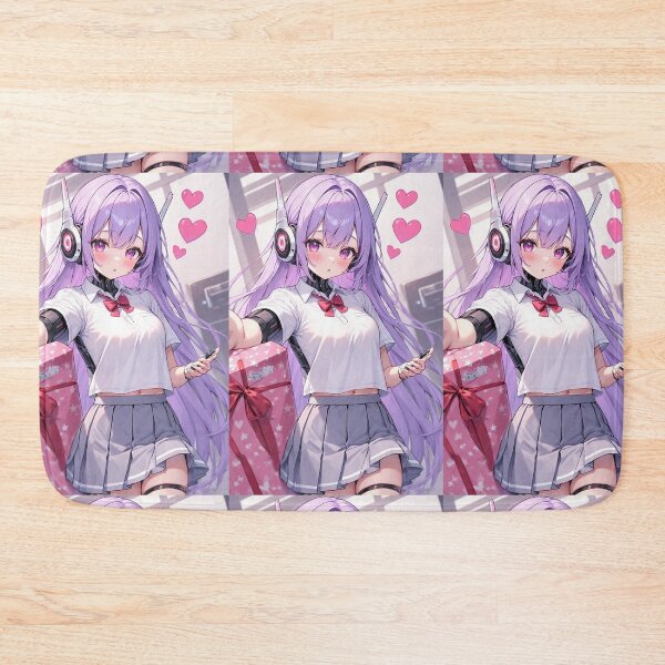 Item preview, Anime android girl in love - Valentine's Day designed and sold by ArtsJulian.