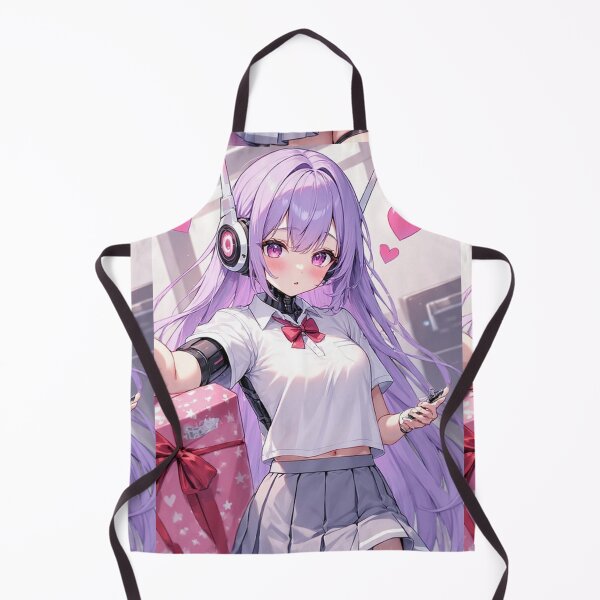 Item preview, Anime android girl in love - Valentine's Day designed and sold by ArtsJulian.