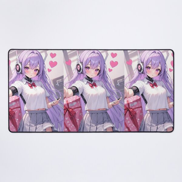 Item preview, Anime android girl in love - Valentine's Day designed and sold by ArtsJulian.