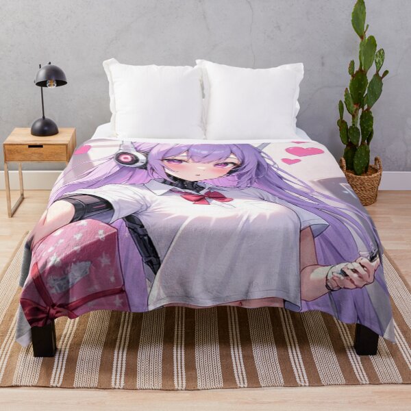 Item preview, Anime android girl in love - Valentine's Day designed and sold by ArtsJulian.