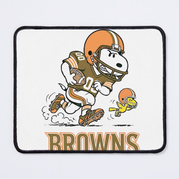 Item preview, Retro Football Fanatic Dog - Browns Inspired designed and sold by Panthery.