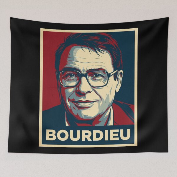 Item preview, Pierre Bourdie Hope Style Retro Poster Art designed and sold by DamianRoy88.