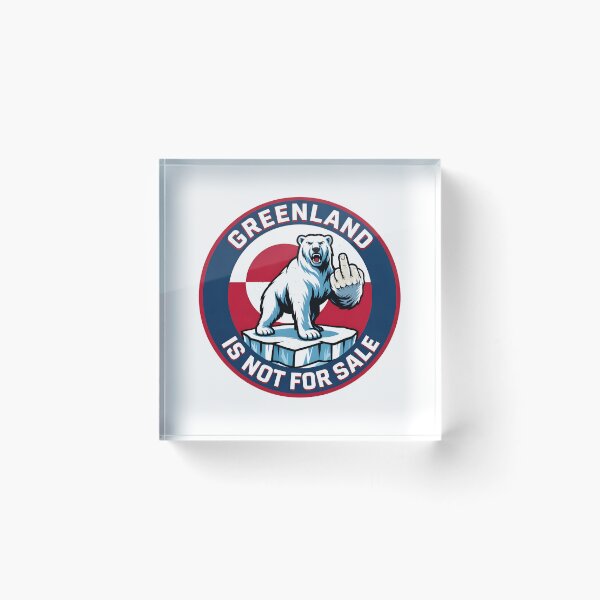 Item preview, Greenland is Not for Sale Funny Anti Trump designed and sold by Har-vee.