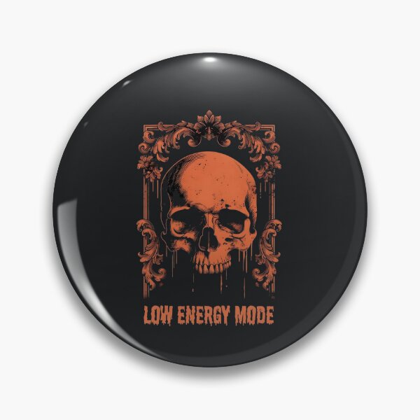 Item preview, Low Energy Mode – Gothic Skull Burnout designed and sold by Taans-Creation.