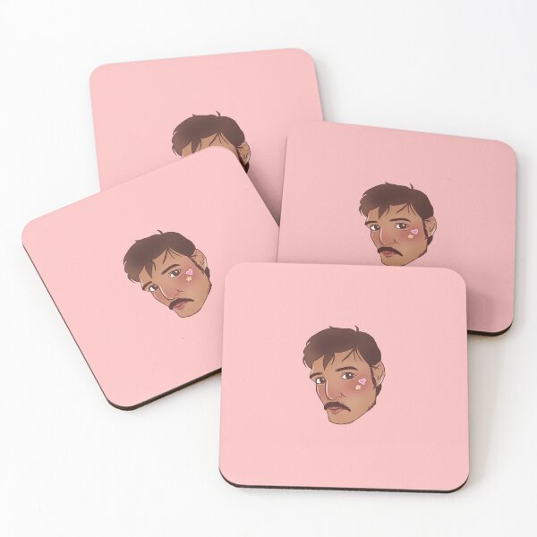 Item preview, Cute Pedro Pascal with stickers! designed and sold by Strawbie Studio.