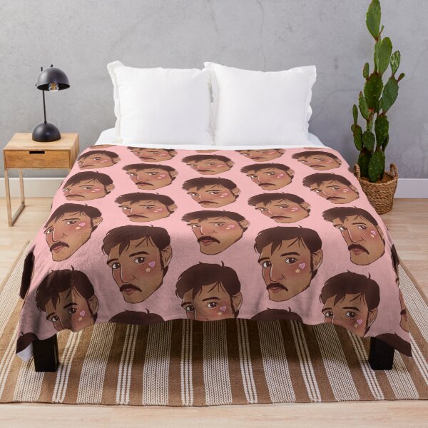 Item preview, Cute Pedro Pascal with stickers! designed and sold by Strawbie Studio.