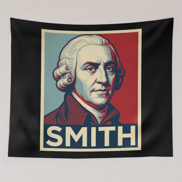 Item preview, Adam Smith Hope Style Retro Poster Art designed and sold by DamianRoy88.