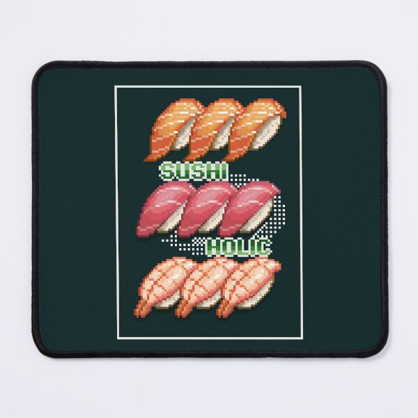 Item preview, Sushiholic - Sashimi Pixel Art designed and sold by PinkbeanArt.