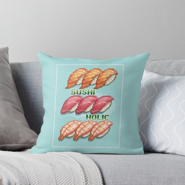 Item preview, Sushiholic - Sashimi Pixel Art  designed and sold by PinkbeanArt.