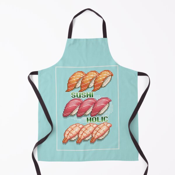 Item preview, Sushiholic - Sashimi Pixel Art designed and sold by PinkbeanArt.