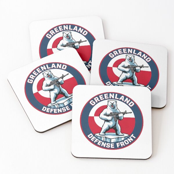 Item preview, Greenland Defense Force Funny Political - Hands Off Greenland designed and sold by Har-vee.
