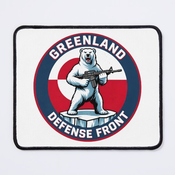 Item preview, Greenland Defense Force Funny Political - Hands Off Greenland designed and sold by Har-vee.