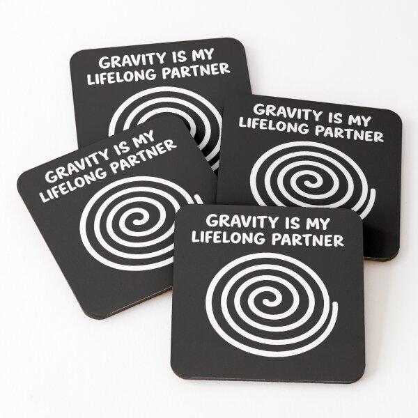 Item preview, Gravity Is My Lifelong Partner – White Spiral Movement Design designed and sold by Spiral Studio.