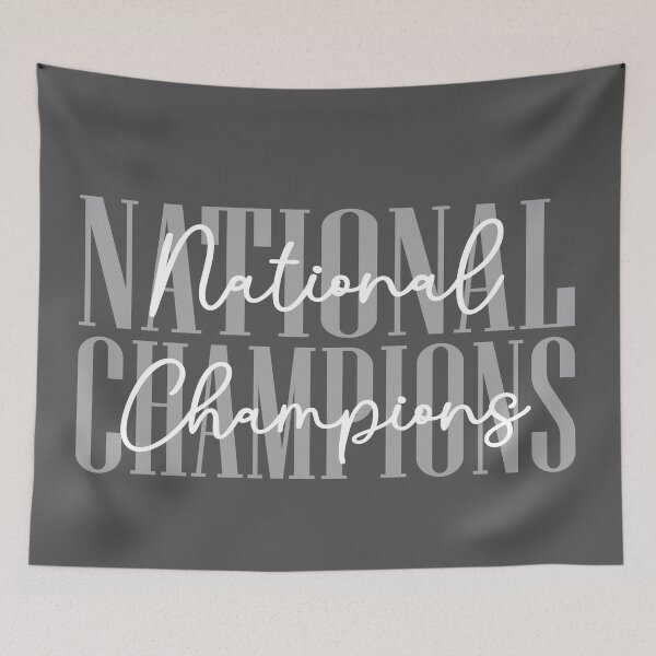 Item preview, National Champions Cursive designed and sold by jillianromero.