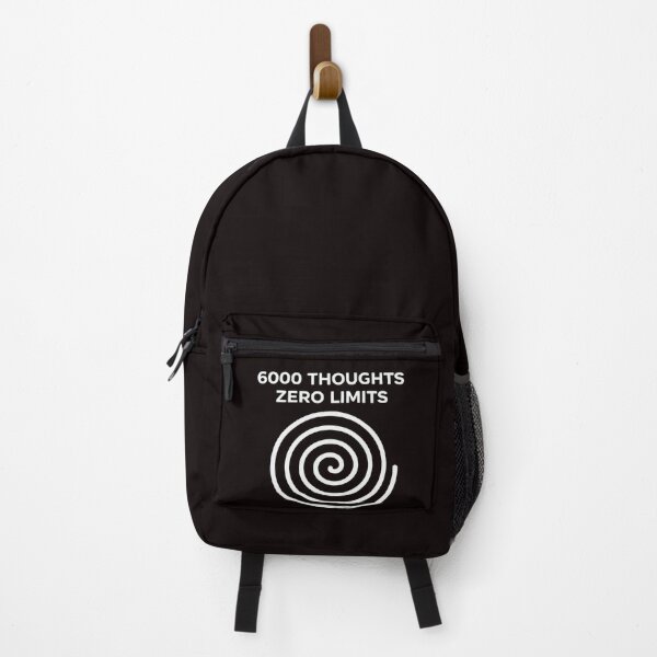Item preview, 6000 Thoughts Zero Limits | Minimalist White Spiral Motivation designed and sold by Spiral Studio.