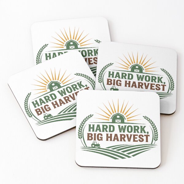 Item preview, Hard Work, Big Harvest Shirt – Farmer & Agricultural Worker Farm Life T-Shirt designed and sold by Muzgle.
