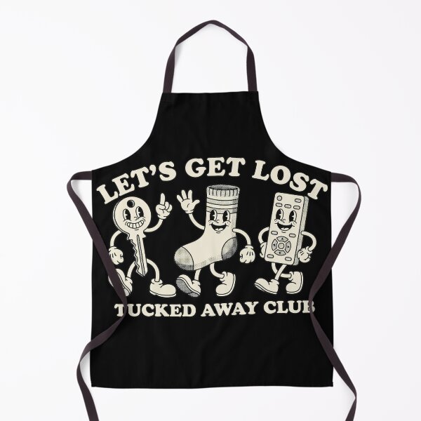 Item preview, Let's Get Lost Tucked Away Club - Funny Retro Rubber Hose Cartoon designed and sold by AdyKurniawan.