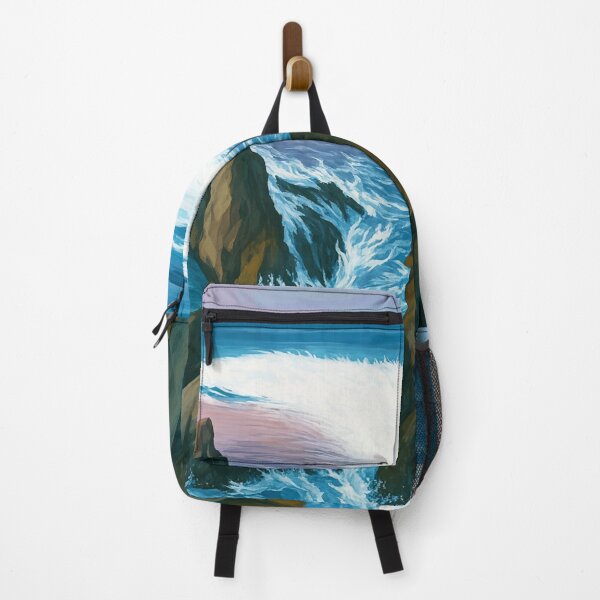 Item preview, Crashing Waves – Emotional Seascape Painting "What We Don’t Say" designed and sold by WildPaletteMM.