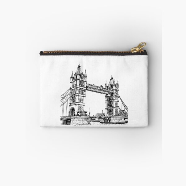 Item preview, Tower Bridge London – Symmetrical Line Art of Iconic UK Landmark designed and sold by inkoutninja.