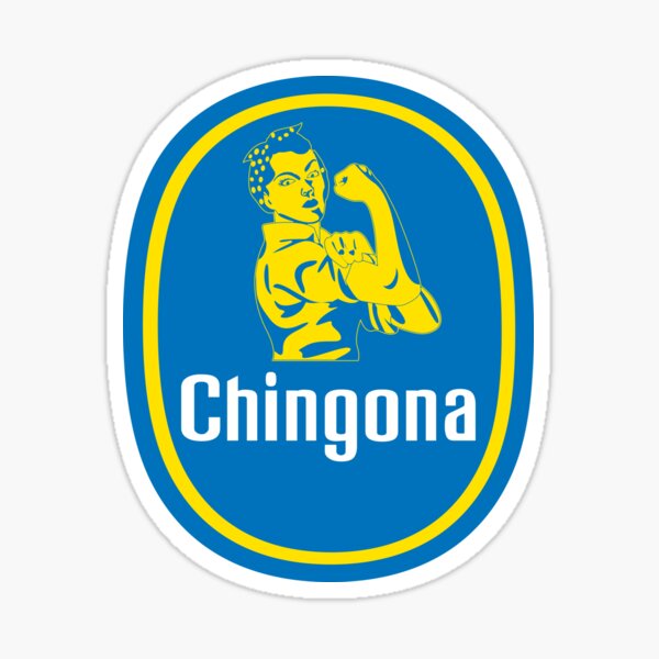 Latina Chingona Logo Sticker
