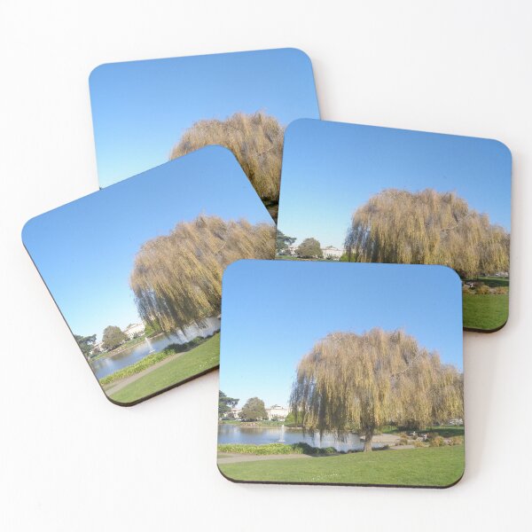 Item preview, Peaceful Weeping Willow Park designed and sold by erikaevangeleneprints.